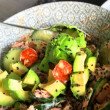 Tuna avocado salade